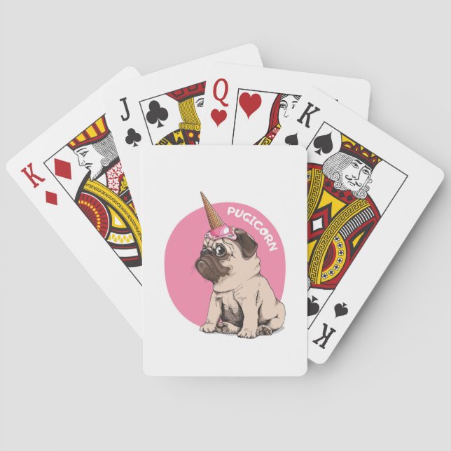 Pugicorn Poker Cards (Back)