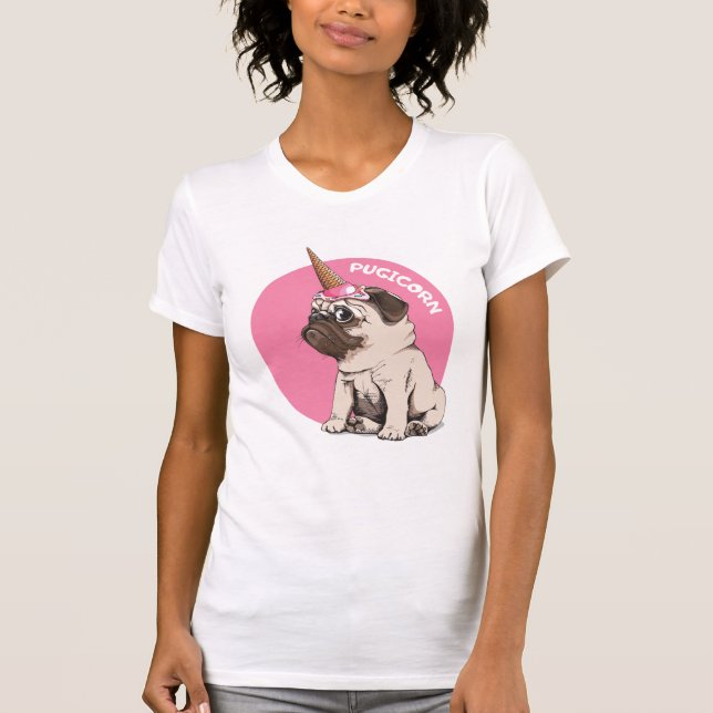 Pugicorn T-Shirt (Front)