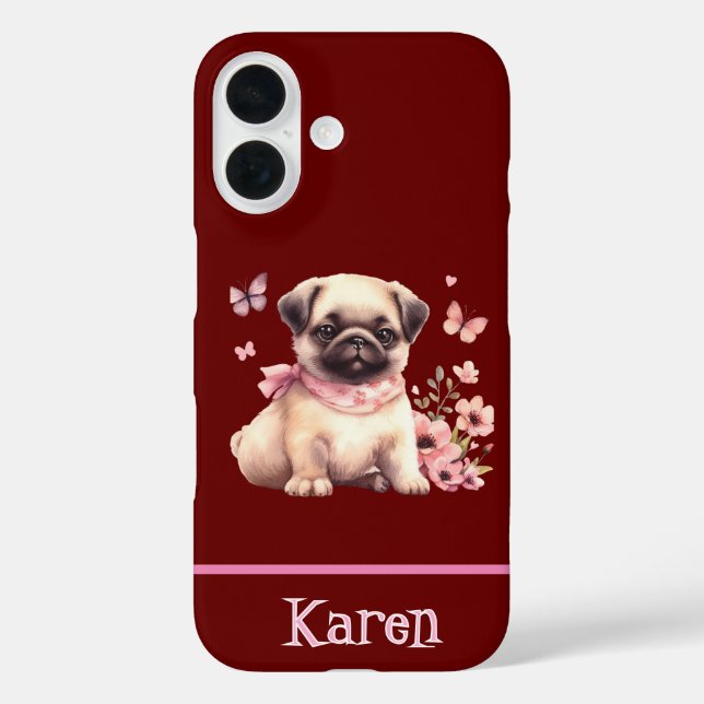 Puglet Case-Mate iPhone Case (Back)
