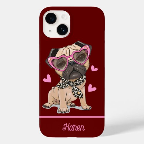 Puglet Case_Mate iPhone 14 Case