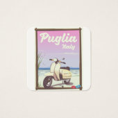 Puglia Italy Travel poster. (Front)