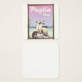 Puglia Italy Travel poster. (Front & Back)