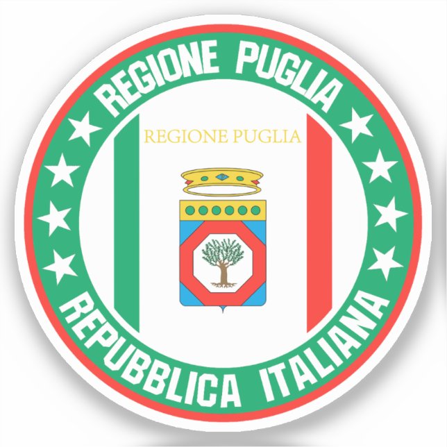 Puglia                                             sticker (Front)