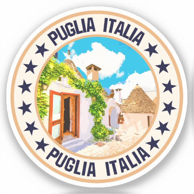 Puglia                                             sticker (Front)