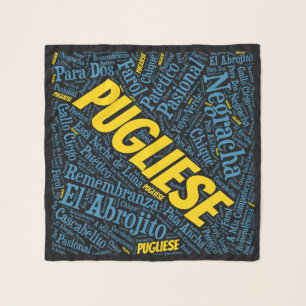 Pugliese Tango Word Art Scarf