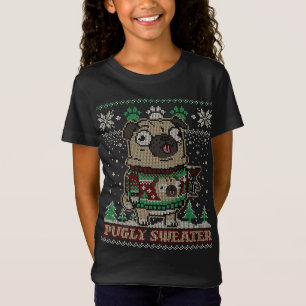 Pugly Christmas Sweater Pug Merry Pugmas Dog Lover