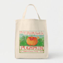 Pugmpkin grocery bag