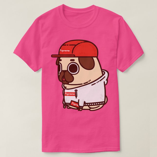 Pugpreme Puglie T-Shirt (Design Front)