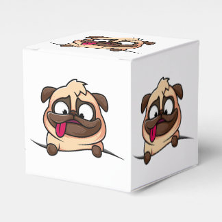 Pugs,animals,puppies,cute! Favor Box