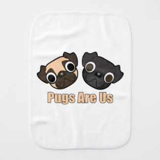 pugs are us pug burp cloths zazzle pugs are us pug burp cloths zazzle