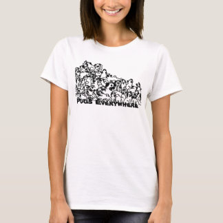 Pugs Everywhere T-Shirt