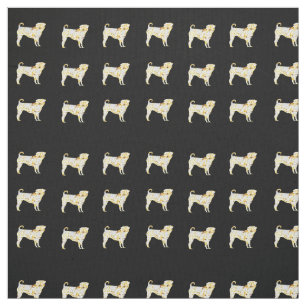 Pugs Fabric