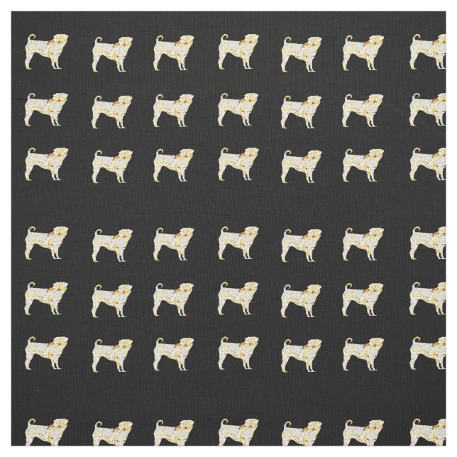 Pugs Fabric (Swatch)