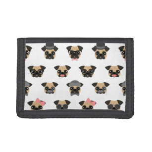 Pugs in Disguise Tri-fold Wallet