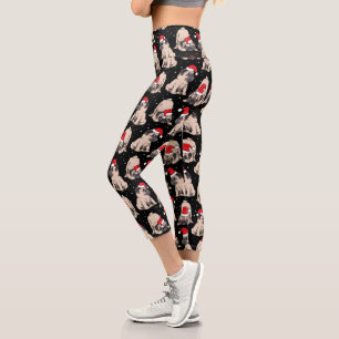 Women s Pug Leggings Zazzle