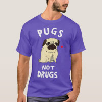 Pugs Not Drugs Funny Present For Dog Lover Pets
