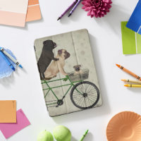 Pugs on Bicycle