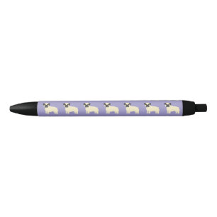Pugs, Pale Purple Pen