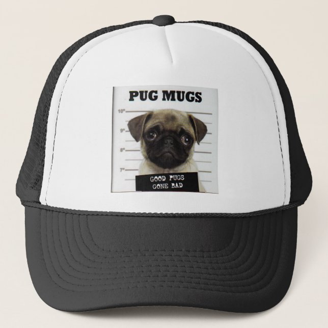 Pugs Trucker Hat (Front)