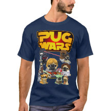 Pugs Wars - Funny Pug Dog Sci-Fi Movie Parody