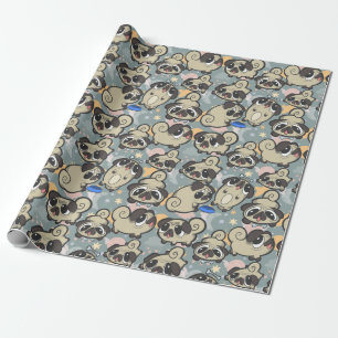 Pugs Wrapping Paper