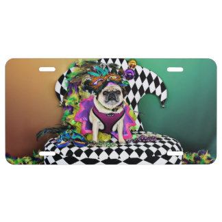 pug license plate pug license plates zazzle pug license plate pug license plates zazzle