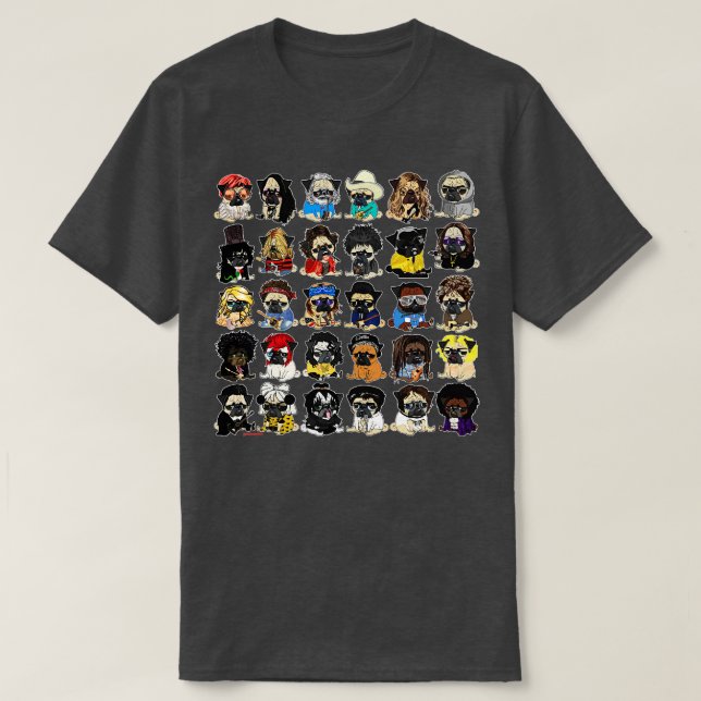 pugsicians T-Shirt (Design Front)