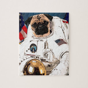 PUGSTRONAUT JIGSAW PUZZLE