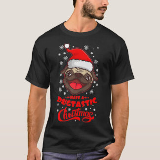 PUGTASTIC CHRISTMAS PUG Owner Funny Dog Lover T-Shirt