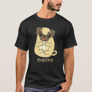 Pugtato Cute Pug Potato For Dog T-Shirt