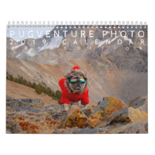 Pugventure Photo 2019: Expugdition Calendar