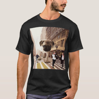 PUGZILLA Funny Pug for Dog lovers to Halloween T-Shirt