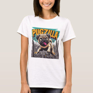 Pugzilla: The Snuggle Queen T-Shirt