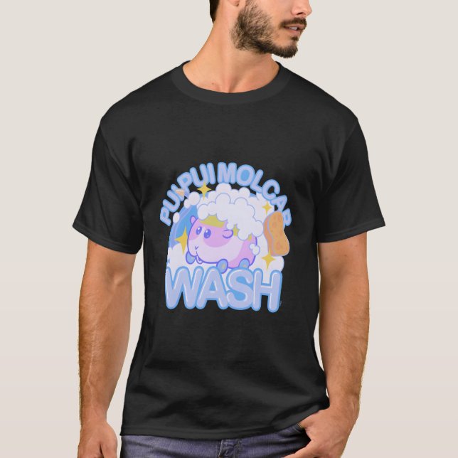 Pui Pui Molcar Potato Molcar Wash T-Shirt (Front)