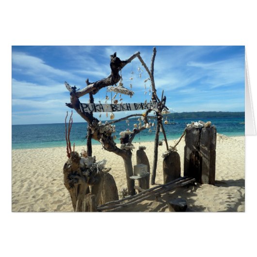 puka beach wood cards (Front Horizontal)