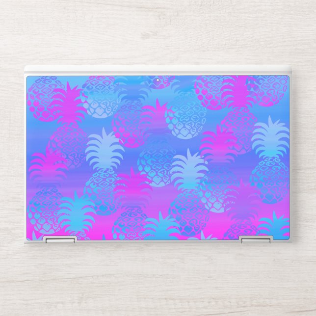 Pukana Hawaiian Pineapple Sunset Blend HP Laptop Skin (Front)