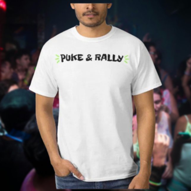 Puke & Rally T-Shirt | Party Legend Edition (Creator Uploaded)