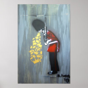 Puke Royal Guard (sprayed Original) Poster