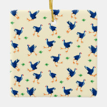 Pukeko Swamp Hen birds Pattern