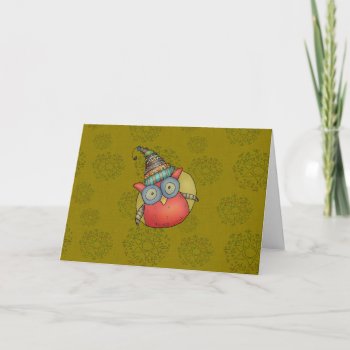 Puki Holiday Card by twochicksdesign at Zazzle