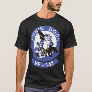 Pukin Dogs VF143 Hornet Squadron T-Shirt