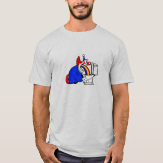 Puking clown shirt