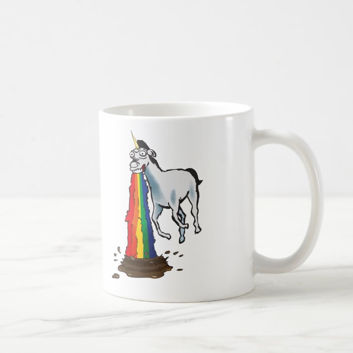 Puking Unicorn Mug