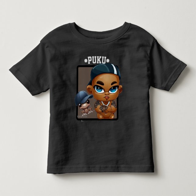 PUKU & PET TODDLER T-SHIRT (Front)