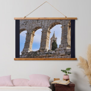 Pula Arena Croatia Hanging Tapestry