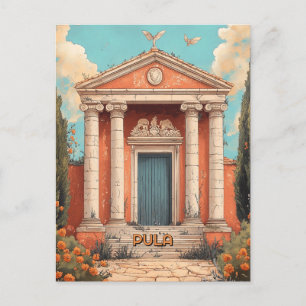 Pula Croatia Postcard