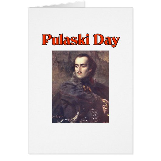 Pulaski Day Cards (Front)