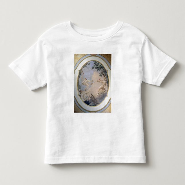 Pulcinella on a Swing, 1797 (fresco) Toddler T-shirt (Front)