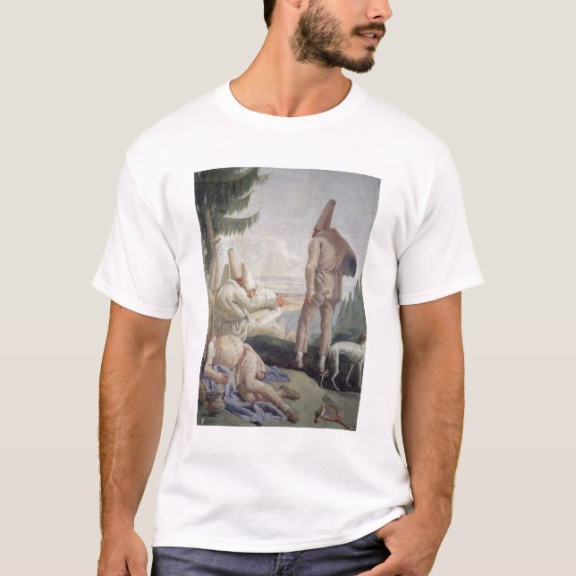 Pulcinella on Holiday T-Shirt (Front)