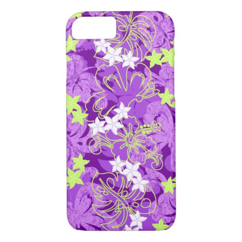 Pulelehua Butterfly Hibiscus Hawaiian iPhone 87 Case